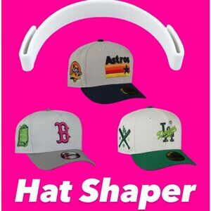 Baseball Hat Cap Brim Hat Bender Shaper Hat Curving Tool New - WHITE
